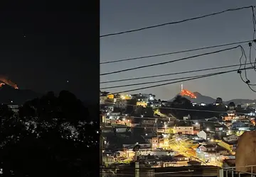 Incêndio atinge o Pico do Jaraguá, ponto mais alto de São Paulo